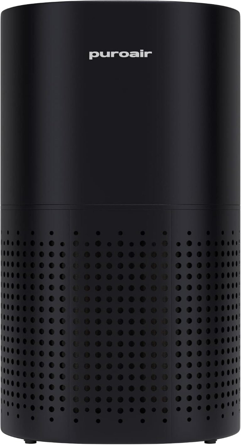 PuroAir 240 HEPA Air Purifiers for Home Pets Air Cleaner up to 1,000 Ft² – HEPA Filter + CarbonTech up to 500X Stronger – Cleans Air Fast – Auto, Sleep Modes Air Purifiers for Bedroom, Office, Dorm